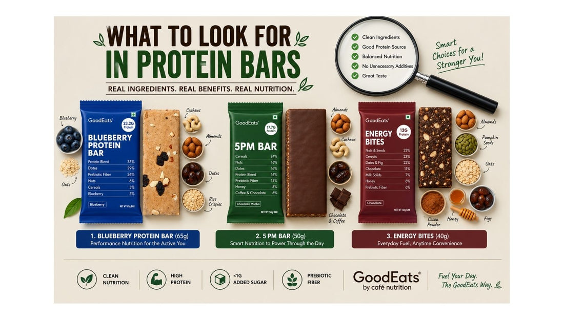 Protein Bars for Vegetarians in India: What to Look For