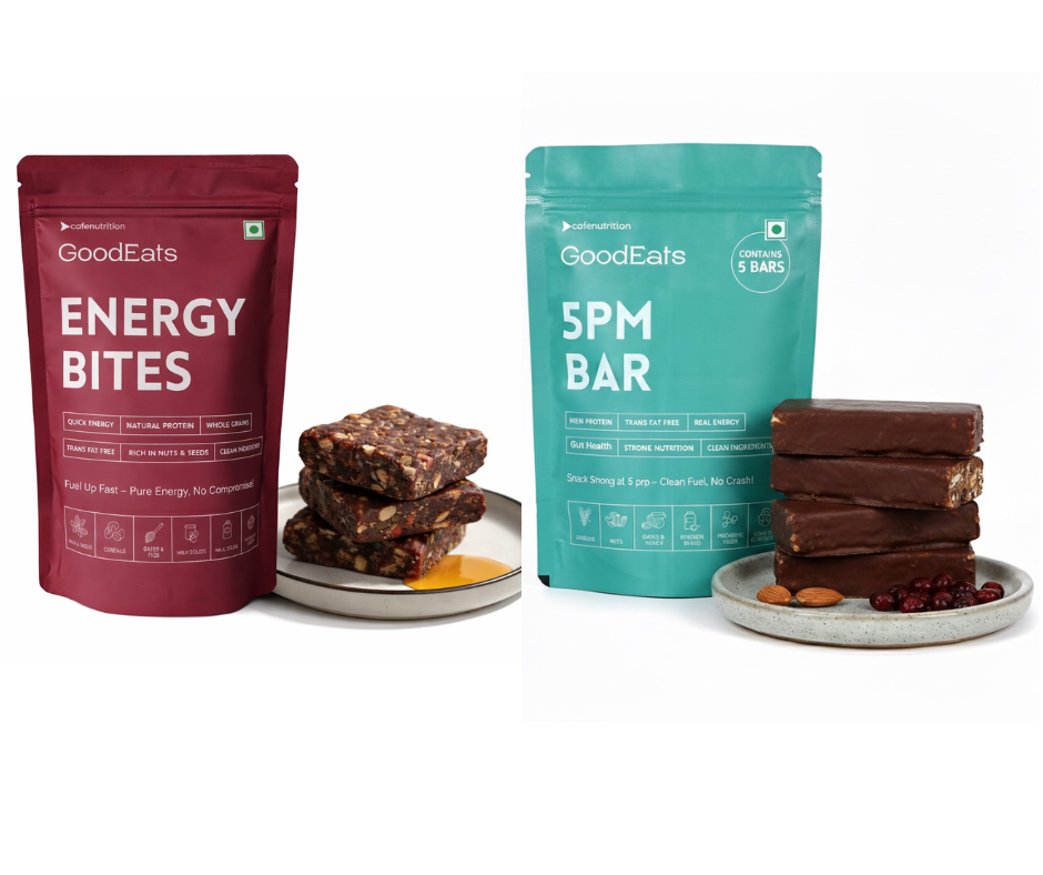 Cravings Control Combo Pack (Energy Bites + 5PM Bars)