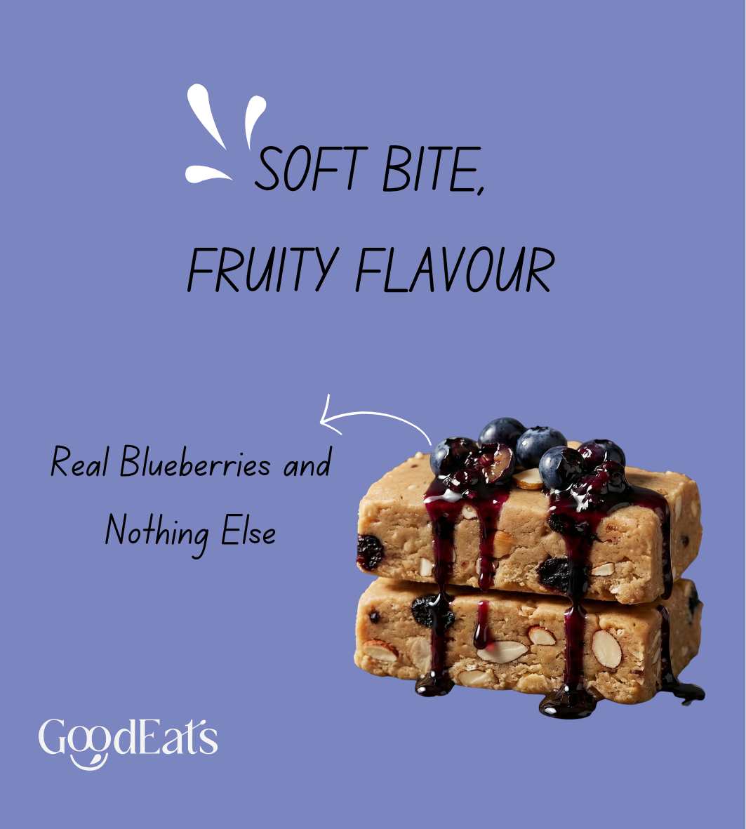 Blueberry Protein Bars
