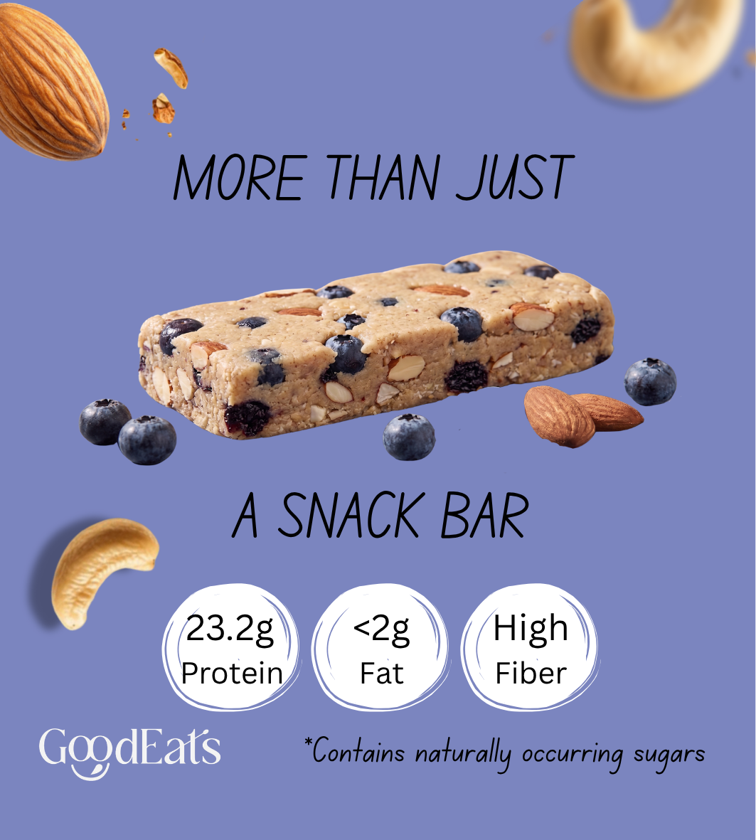 Blueberry Protein Bars